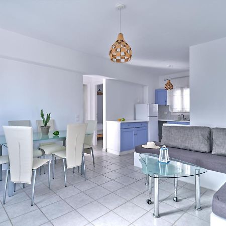 50 négyzetméteres, 2 hálószobás, 1 saját fürdőszobával rendelkező Apartman Logaras - Pounda Beach t Píszo Livádi Kültér fotó